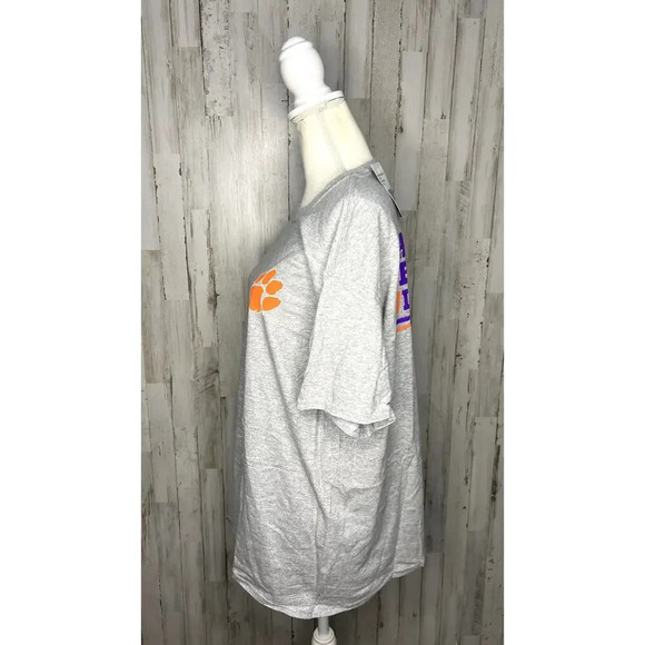 NWT Clemson Tigers "Passionate About Winning" Gray Unisex T-Shirt Size‎ Large - Picture 5 of 5
